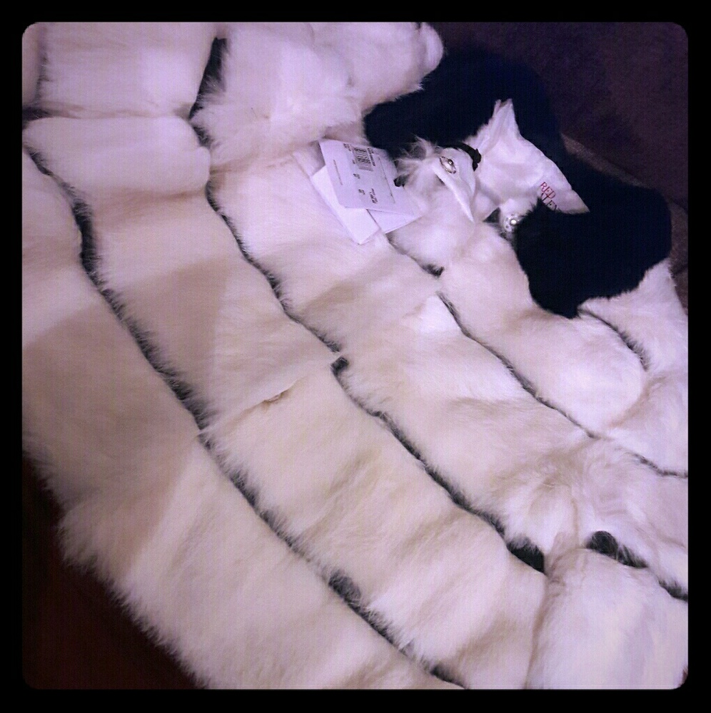 Red Valentino Rabbit Fur