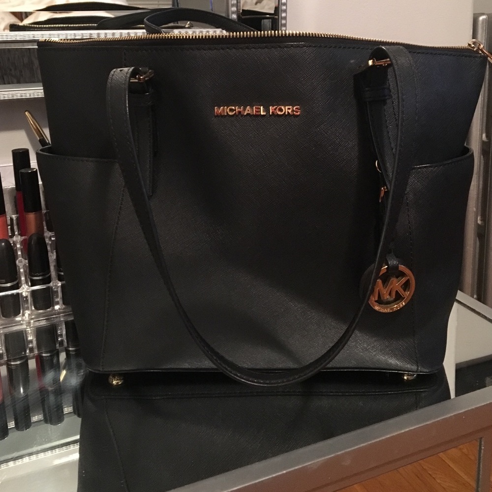Michael Kors black tote