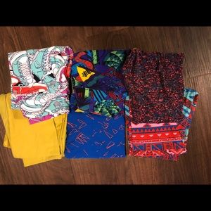 Lularoe One Size Leggings Bundle