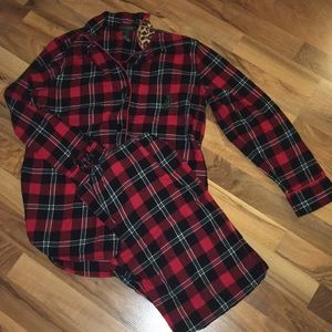 Ralph Lauren plaid flannel pajamas