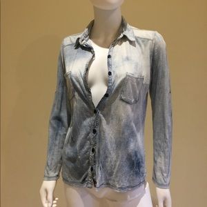 Fire Los Angeles jean button down