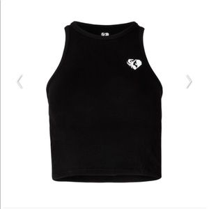 Women’s Best Crop Top Black Size S
