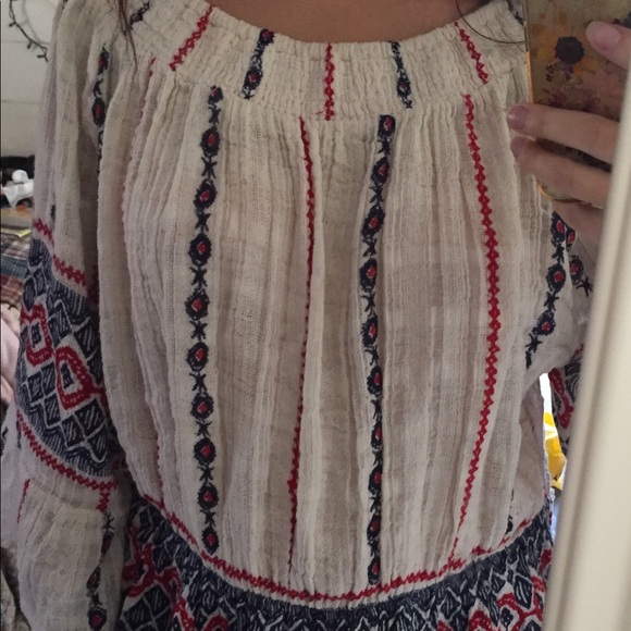 Women’s bohemian shirt - Picture 1 of 4