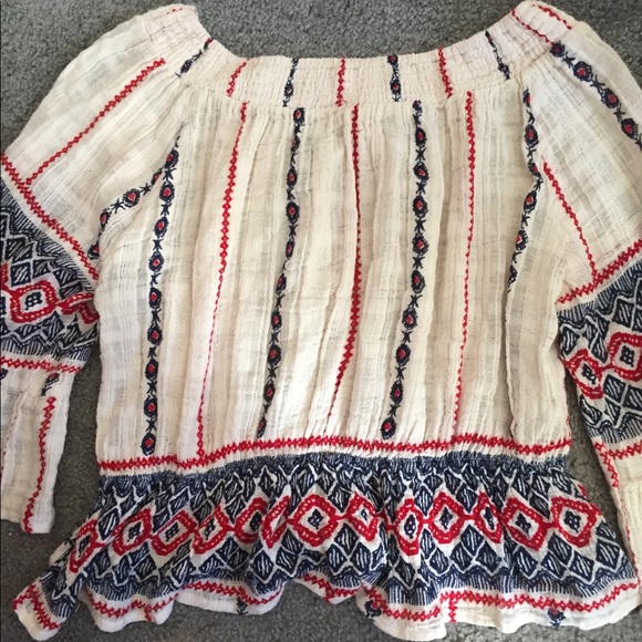 Women’s bohemian shirt - Picture 2 of 4