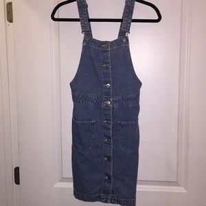 Jean overalls (skirt)