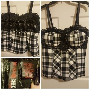 Retro Chic by Torrid Corset style top