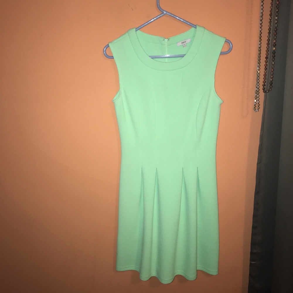 Celesta, Medium mint green short dress
