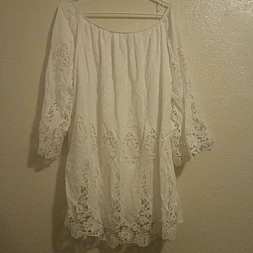 Beautiful white dress