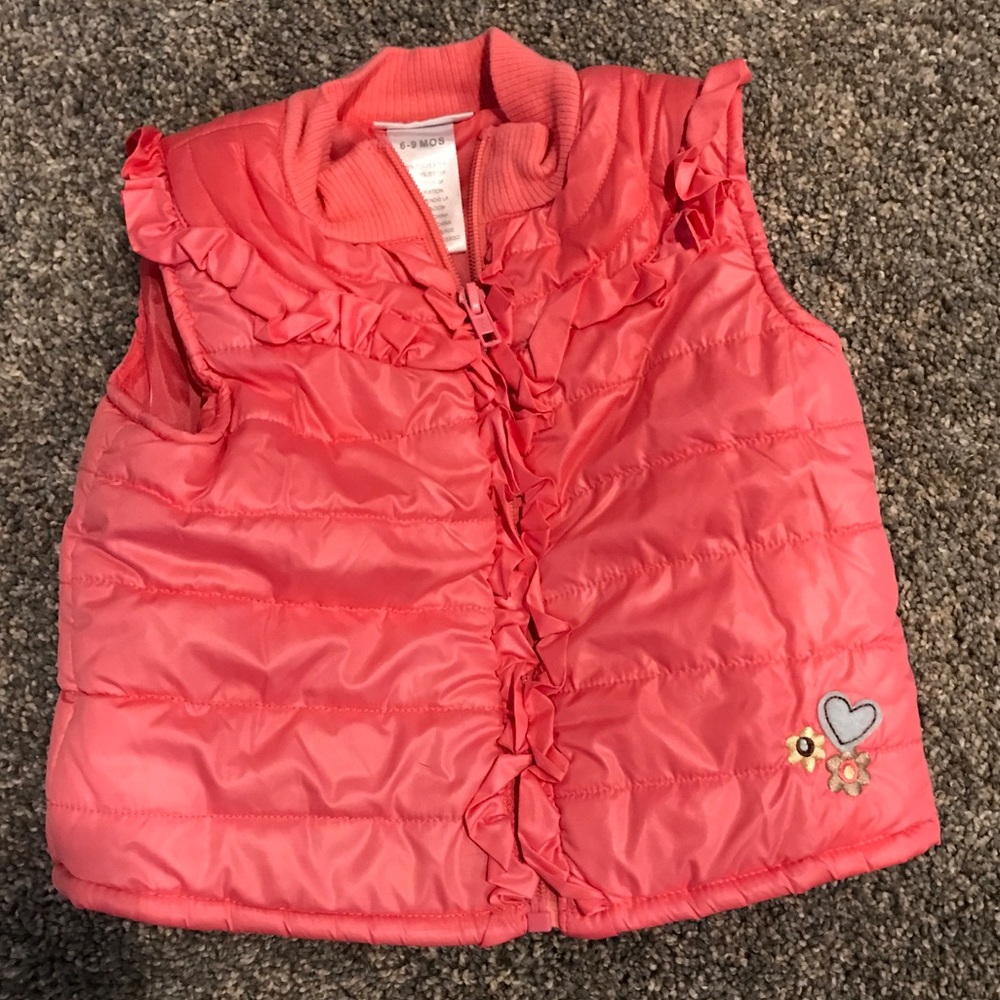 Embroidered baby vest
