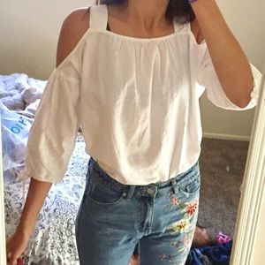 Cold shoulder madewell top