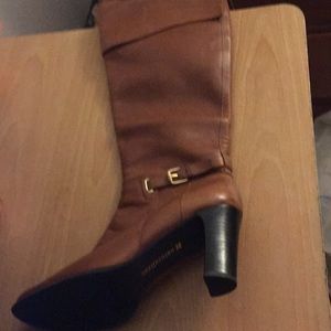 Naturalizer leather tall boots 6.5