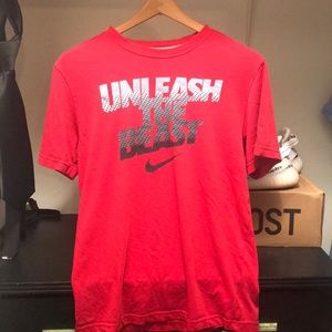 Nike Unleash the Beast Red T-Shirt