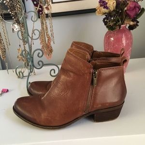Tan Lucky Brand Basel Booties!