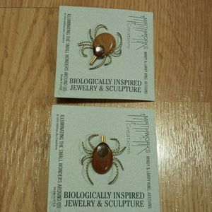 2-Funky, Mirthworks" bug pins/brooches