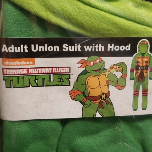 Nickelodeon Teenage Mutant Ninja Turtles Boys Union Suits Pajamas