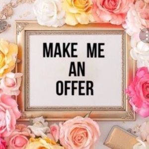 Offers through the offer button are welcomed :)