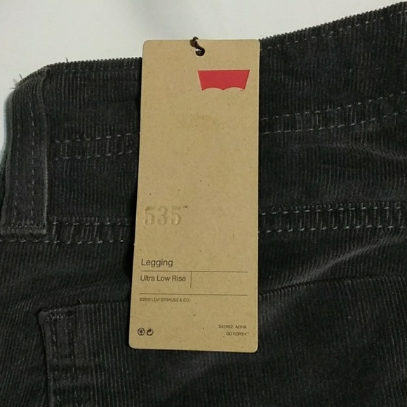 NWT Stretch Coudoroy Leggings - Picture 2 of 2