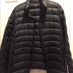 Uni Glo XL Black Bubble Jacket