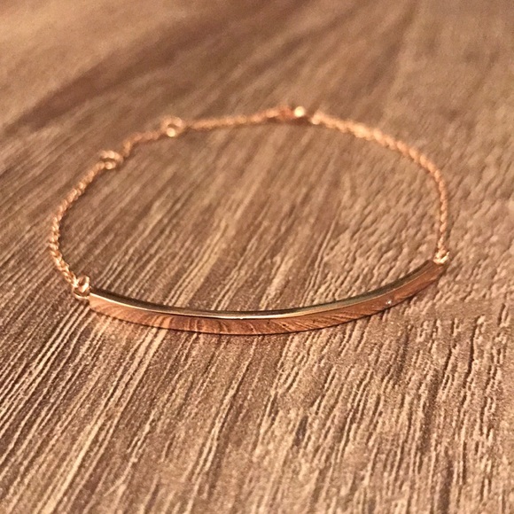 Jewelry - Rose Gold Single Stone Bracelet