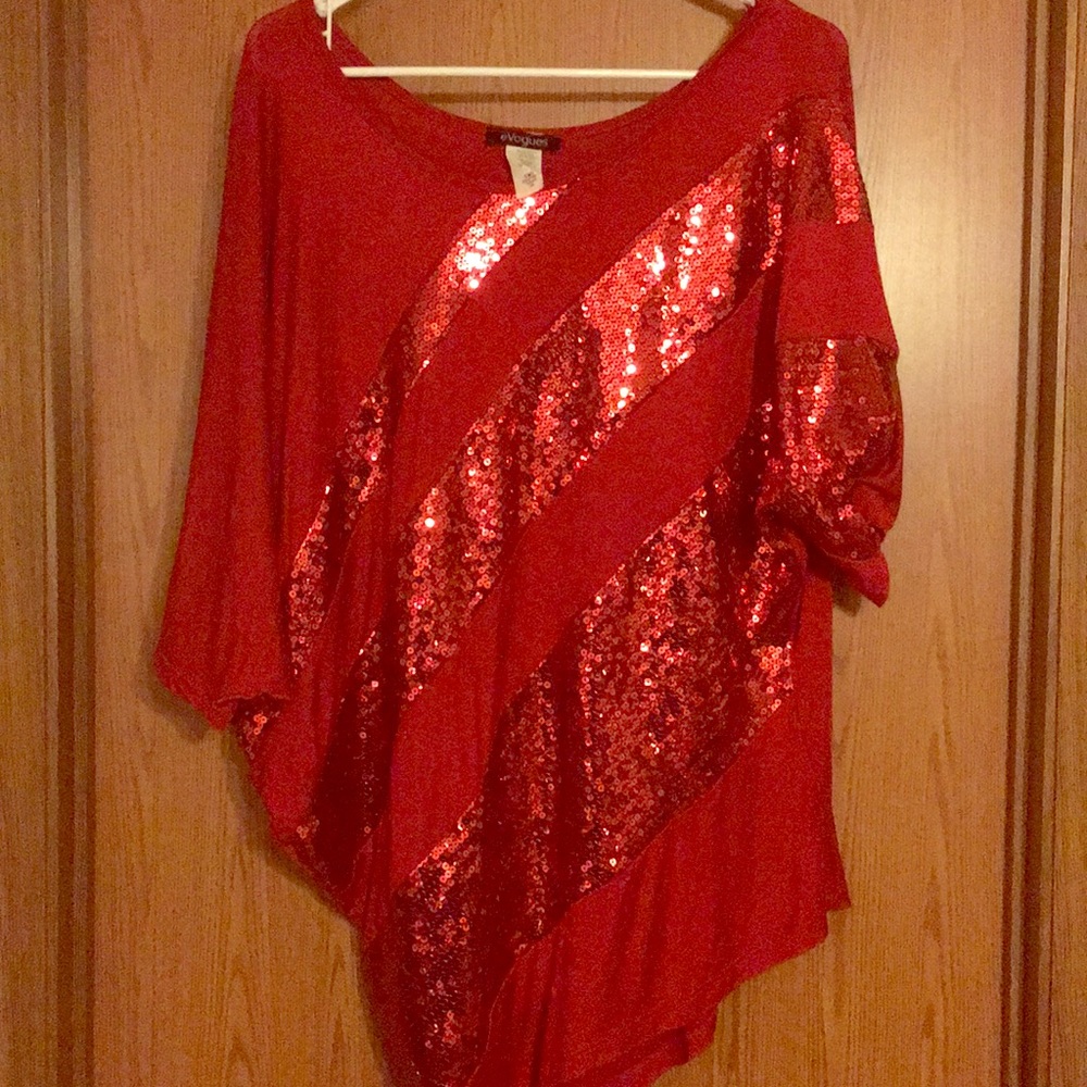 Gorgeous red Christmas shirt
