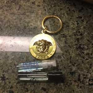 Versace key chain and two men’s samples