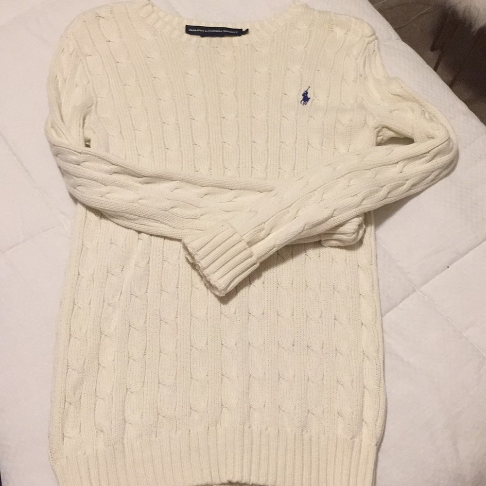 Ralph Lauren off-white sweater