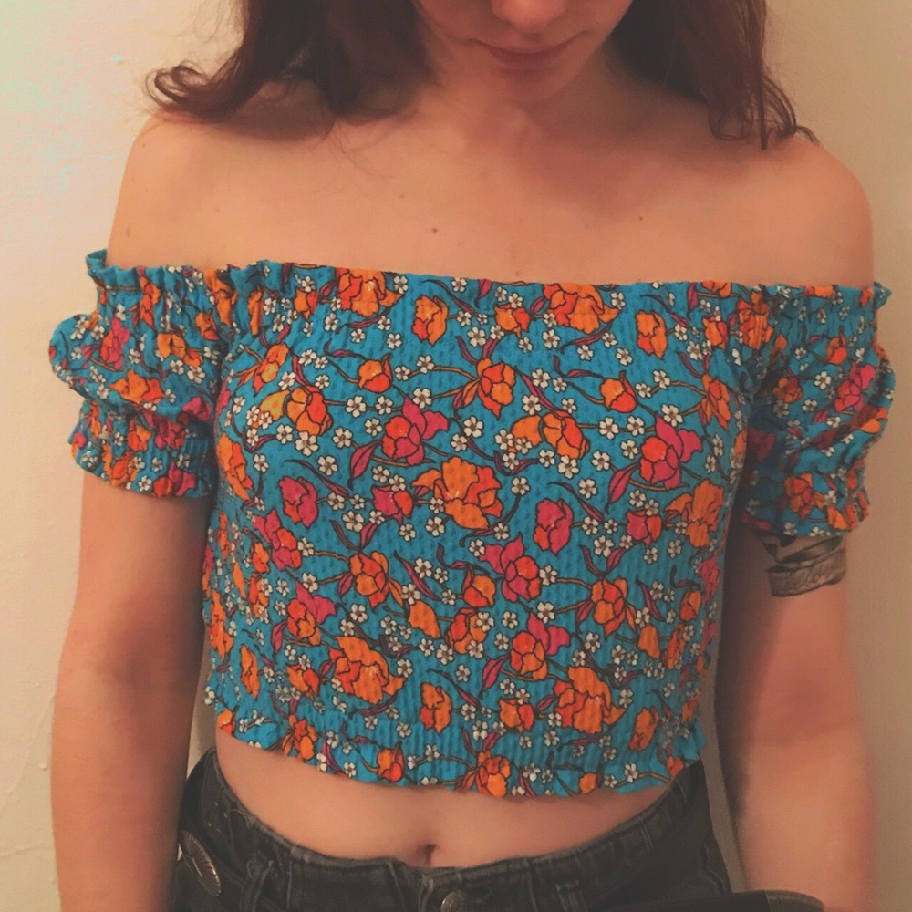 NWT Topshop Crop Top