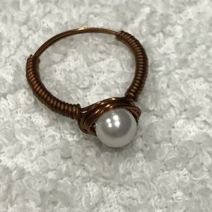 Handmade wire ring