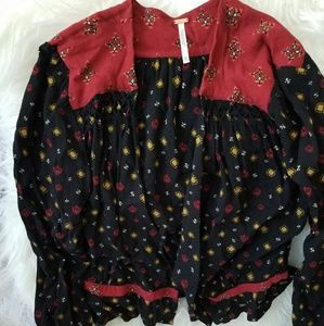 Free People Silky Cardigan Jacket