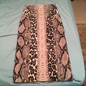 Anthropologie - Tracy Reese Sexy Combo Midi Skirt