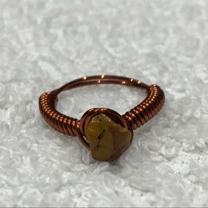 Handmade wire ring