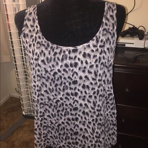 Cheetah tank top
