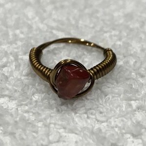 Handmade wire ring