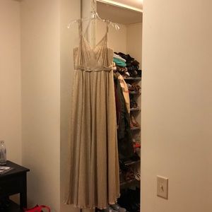 Beautiful gold formal dress