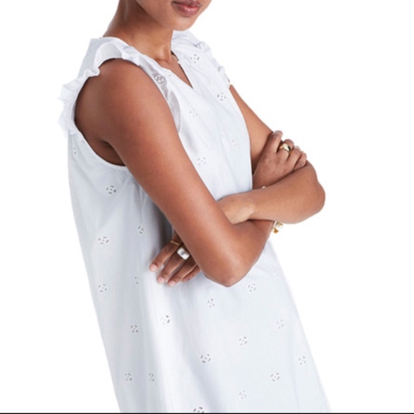 Madewell Eyelet Dress 100% Cotton! - Picture 4 of 5