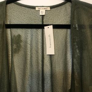 Francesca’s Army Green Kimono