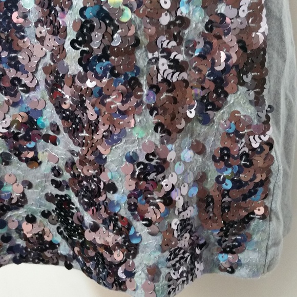 Express Sequin Tube Top - Size S - Picture 6 of 7