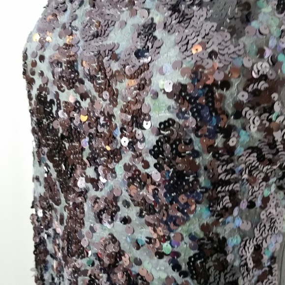 Express Sequin Tube Top - Size S - Picture 5 of 7