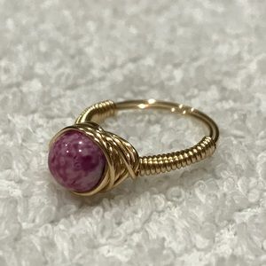 Handmade wire ring