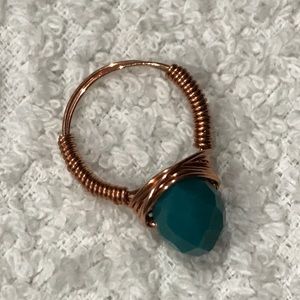 Handmade wire ring