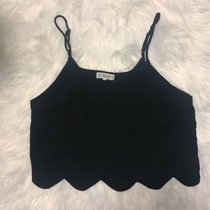💕3 for $12 💕LA Hearts Black Crop Top