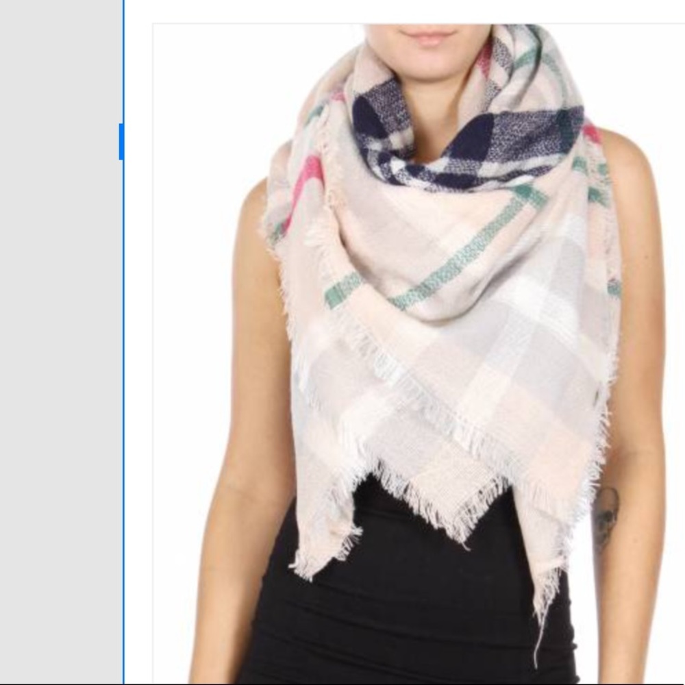 Blanket Scarf Plaid