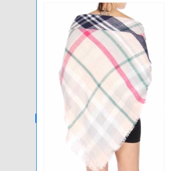 Blanket Scarf Plaid - Picture 3 of 3