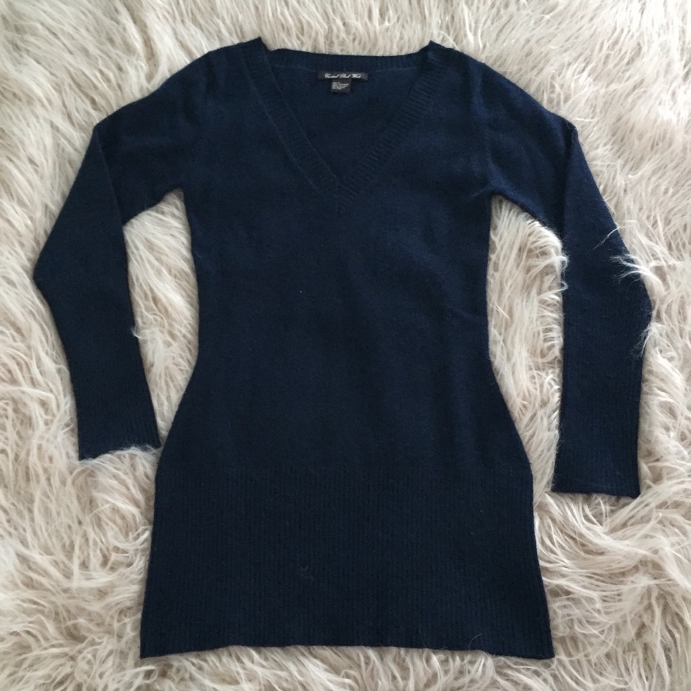 Central Park West V-Neck Sweater Tunic