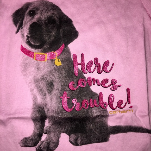 Adorable NWT Carhartt girl’s tee! - Picture 4 of 4