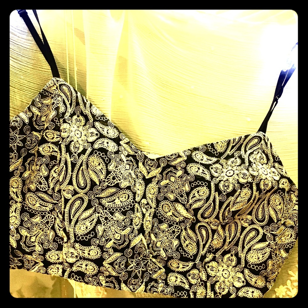 Staring at Stars Embroidered Bra size Large