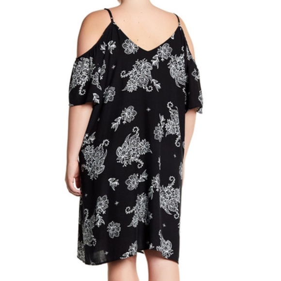 Stony Cold Shoulder Print Dress - Picture 2 of 2