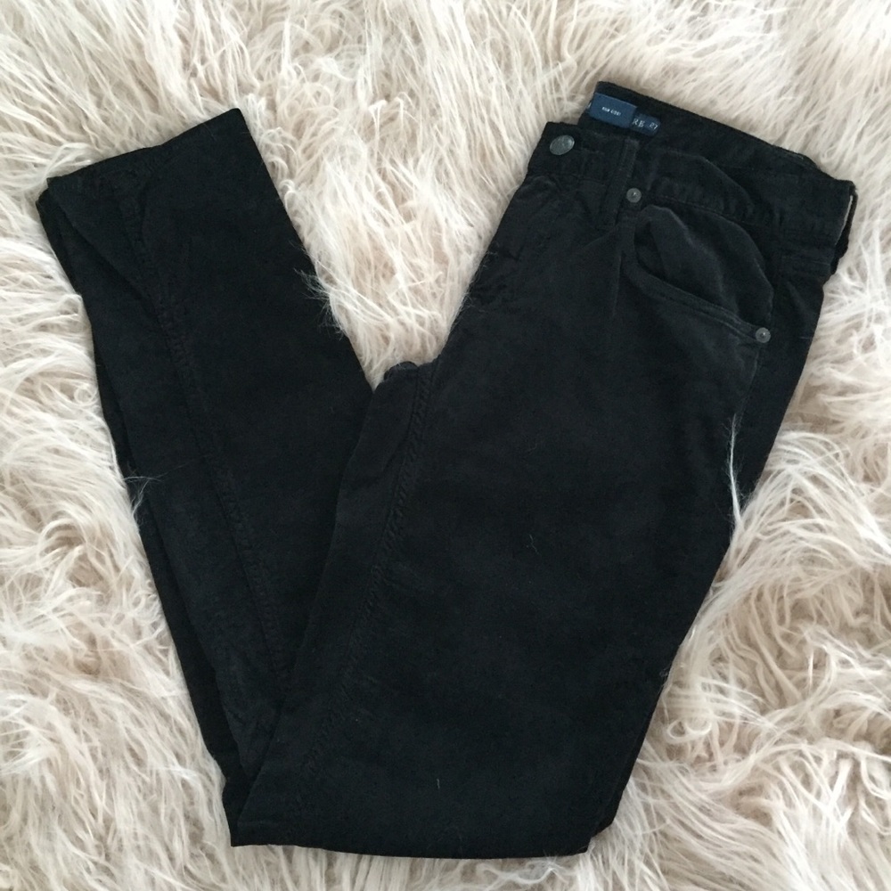 Ralph Lauren Velvet Straight Leg Pants