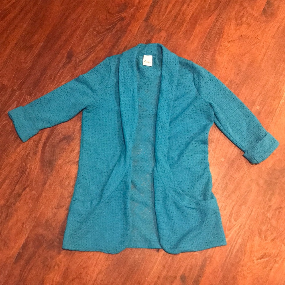 Kirra Turquoise Cardigan