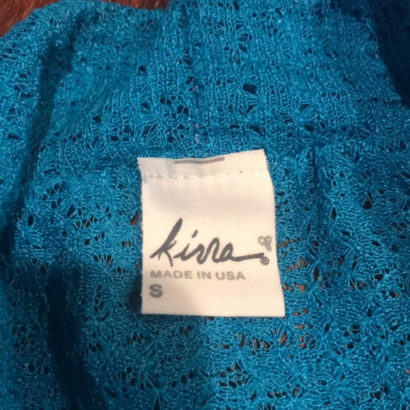 Kirra Turquoise Cardigan - Picture 3 of 4